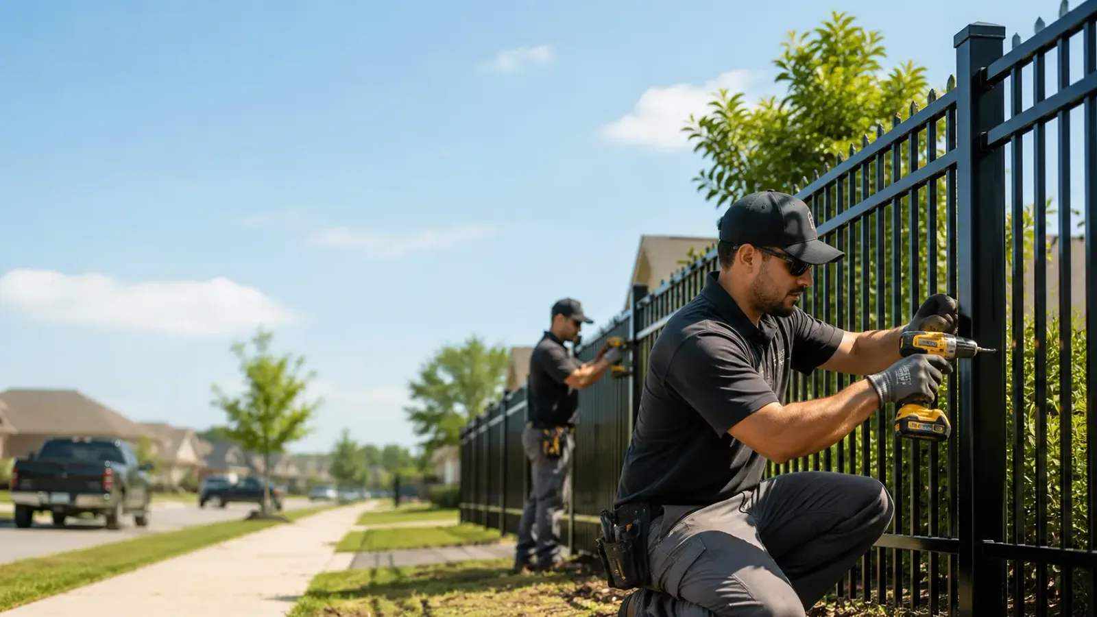 Metal Fence Installation in Flint, MI